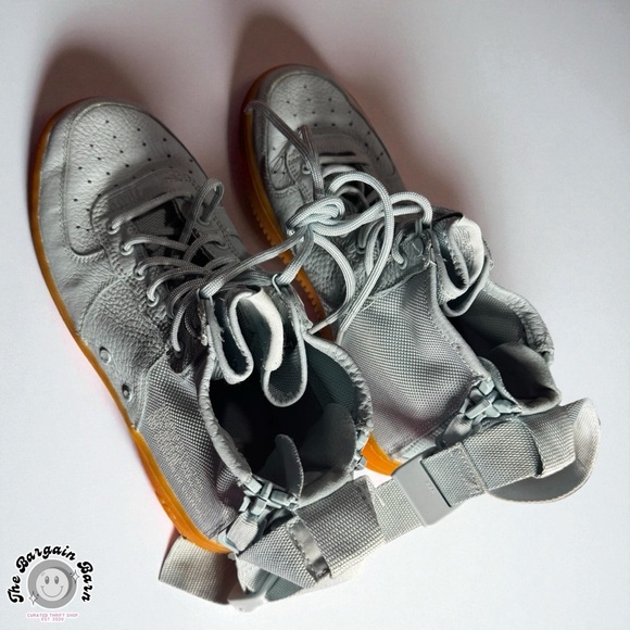 Nike SF Air Force 1 Mid (GS) Ocean Bliss SFAF1 Zip Leather Sneakers (6Y/7.5W) - Picture 8 of 10